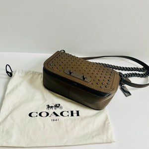 Coach Studded Shoulder Bag